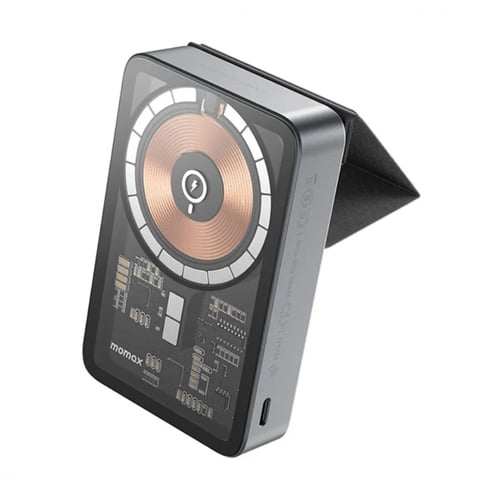 موماكس - باور بانك مغناطيسي للشحن اللاسلكي مع بطار...