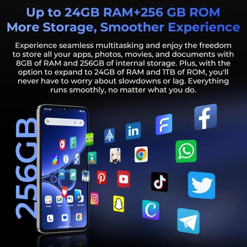 أوكيتيل - هاتف C59 برو سعة 256 جيجا - رام 8 + 16 ج...