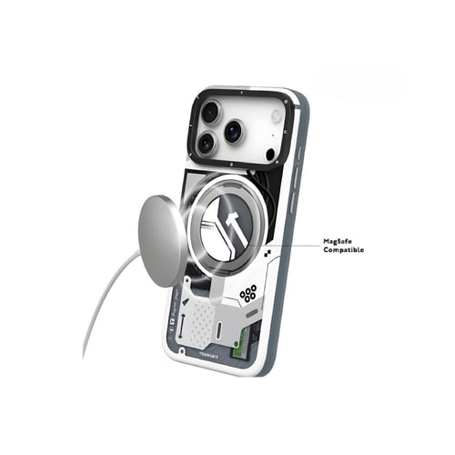 يونج كت - كفر بتصميم تقني مع مسكة ماج سيف لآيفون 1...