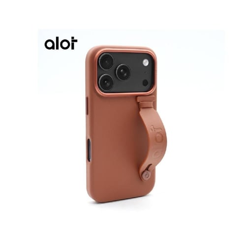 الوت - كفر حماية بمسكة يد مدمجة ودعم شحن لاسلكي لا...