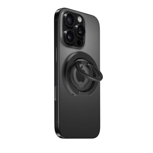 ارمور برو - مسكة جوال خاتم مغناطيسية للجوال - رماد...