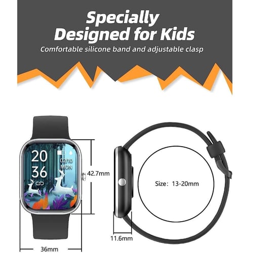 ساعة ذكية للأطفال مقاومة للماء والغبار لتتبع الليا...