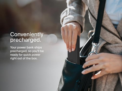 بيلكن - حقيبة السفر Power Bundle بطارية بسعة 10,00...