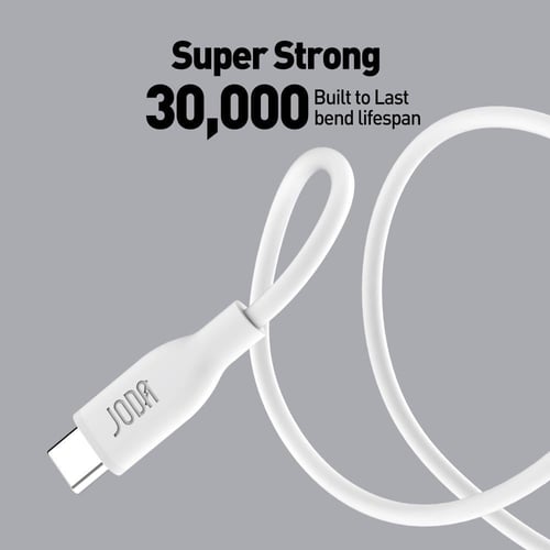 جودا - كيبل تايب سي الى تايب سي سيليكون بقوة 60 وا...