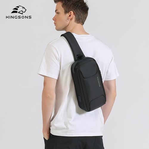 كينجسون - حقيبة كتف كروس Sling Bag KS3288W - اسود