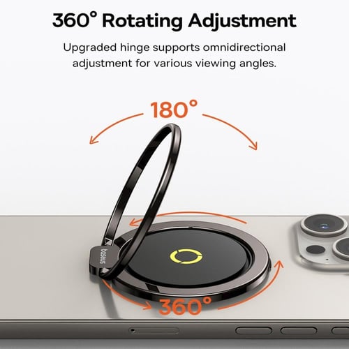 بيسوس - ستاند وحامل جوال ماج سيف قابل للدوران 360...