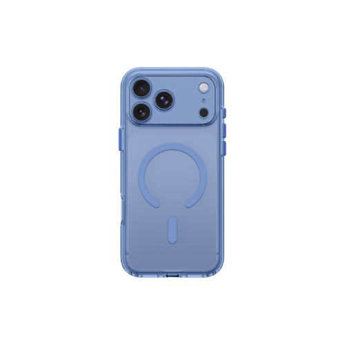 أميزنج ثينج - كفر Minimal Mag Lens Case مع دعم ماج سيف وحماية للكاميرا لآيفون 18 برو ماكس - أزرق