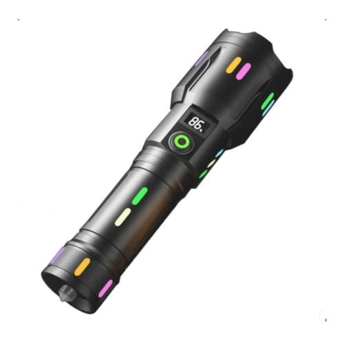 مصباح FLASHLIGHT إضاءة LED بقوة 60 واط قابل لإعادة...