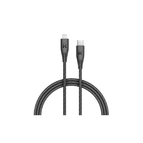 راف باور - كيبل ايفون بي دي بطول 1.2 متر الوان متع...