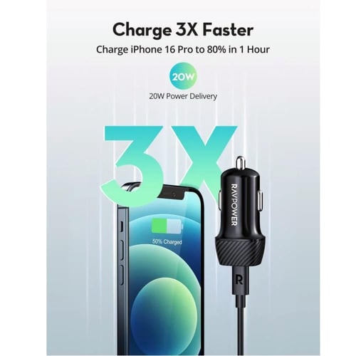 راف باور - بكج بطارية بقوة 20 واط بسعة 20000 ملي ا...