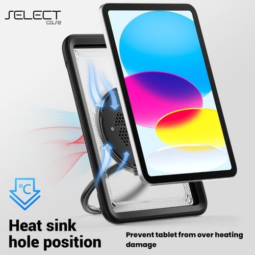 سيليكت - جراب حماية بتقنية Thermoline مع ستاند للا...