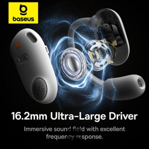 بيسوس - Eli سماعة أذن لاسلكية مفتوحة الأذن مقاومة...