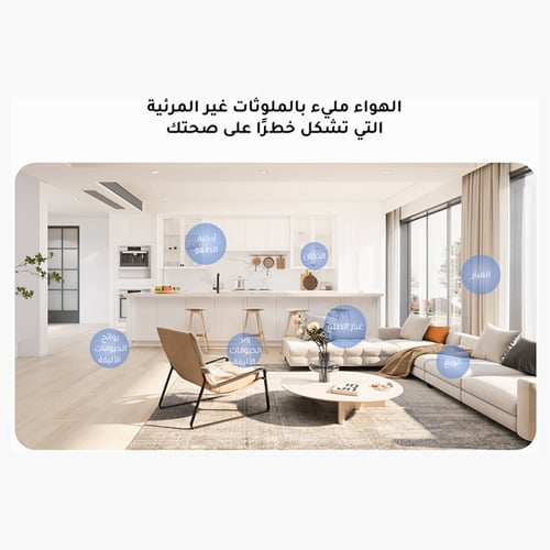 شاومي - Air Purifier 4 منقي هواء الذكي BHR5101EN -...