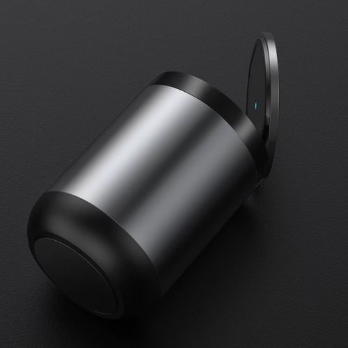 بيسوس - طفاية سجائر للسيارة قابلة للفصل مع مؤشر ضو...