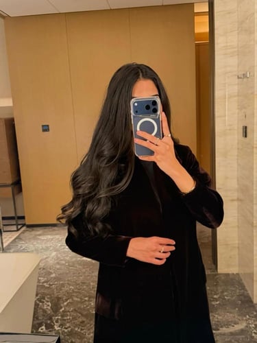 بلايزر مخمل بني مبطن