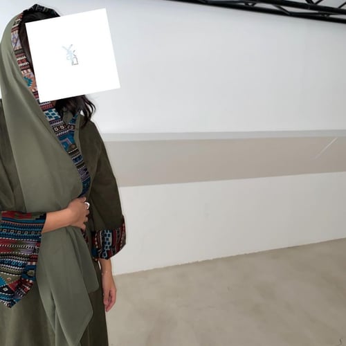 عباية زيتي شامواه