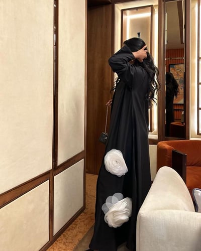 عباية كريب تايواني قصة كلوش