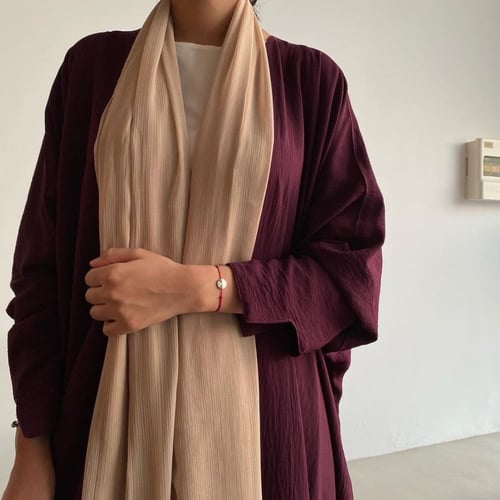 عباية لنن عنابي نص بشت