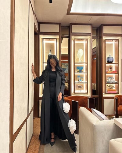 عباية كريب تايواني قصة كلوش