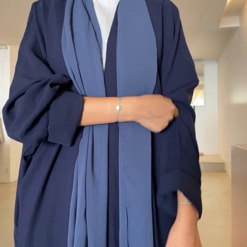 عباية لنن كحلي نص بشت