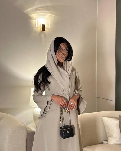 عباية كريب بيج القصة كلوش