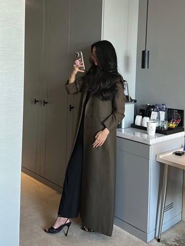 بليزر زيتي مبطن