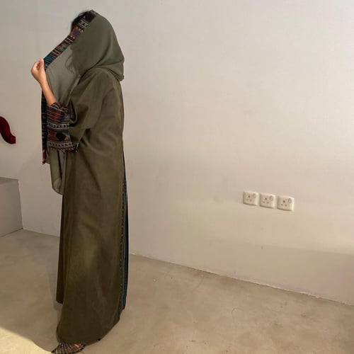 عباية زيتي شامواه