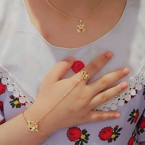 طقم إكسسوار بنات تراثي