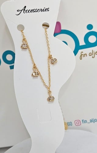 خلخال التاج للبنات