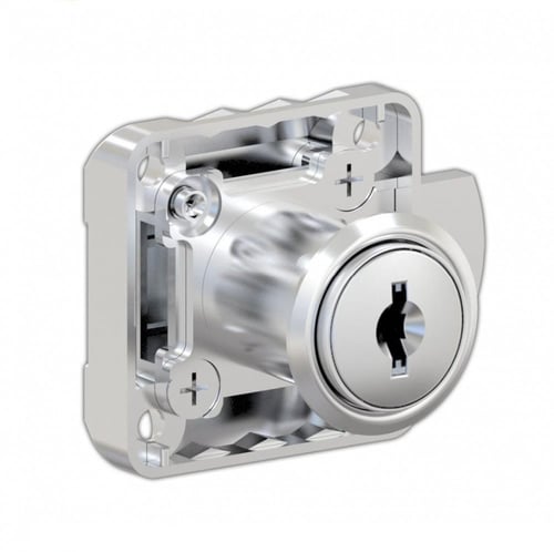 قفل درج مربع وسط لسان 2.5 سم