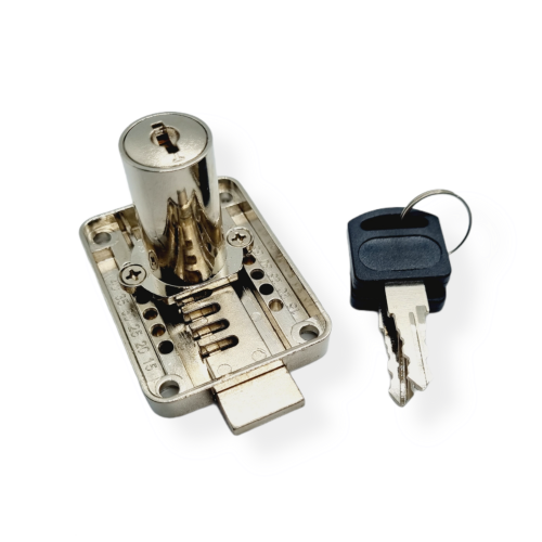 قفل اثاث مستطيل طول الرقبه 32 ملي