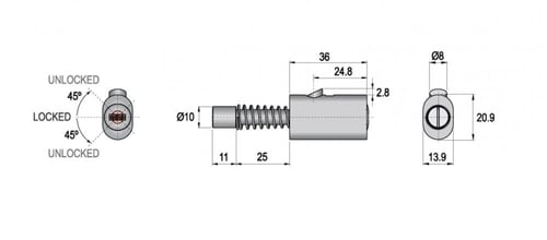 قفل صناديق ملفات
