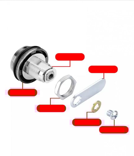 قفل درج لسان صاموله ارقام قابل للتغيير