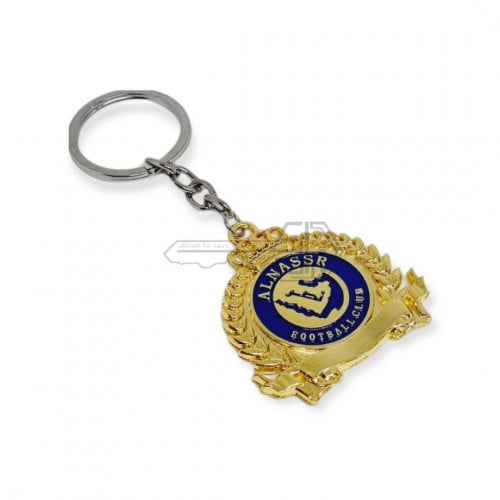 ميداليه مفاتيح و تعليقه سياره انديه النصر حجم صغير...