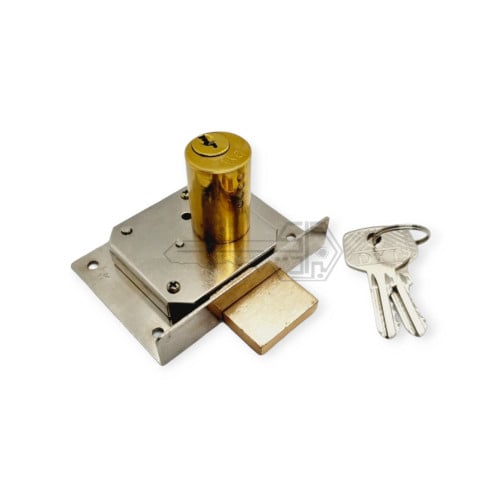 قفل اثاث مربع كبير قفلتين ( 1 )