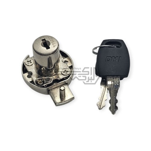 قفل اثاث خشب دائري 22 ملى