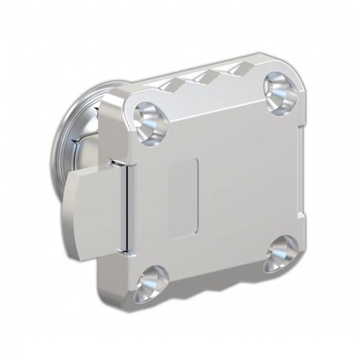 قفل درج مربع وسط لسان 2.5 سم