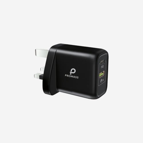 راس شاحن اصلي PD - USB ماركة بروماس بقوة 38 واط