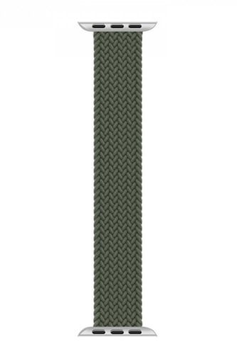 سوار ساعة ابل قماشي- أخضر 42-45