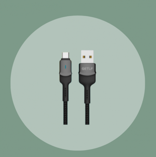 كابل هواوي او تايب سي من شركة GETLF بطول 1 متر