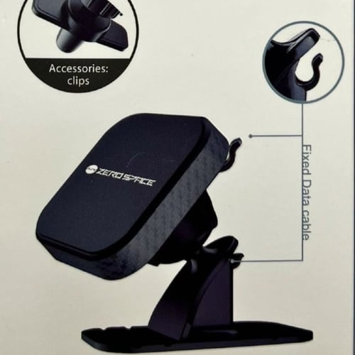 قاعدة تثبيت الجوال في السيارة - اسود