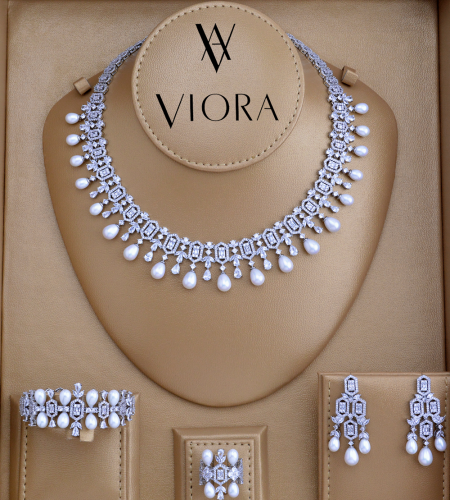 طقم لولو تصميم ألماس