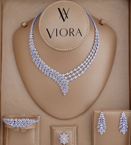 طقم مكس تصميم ألماس