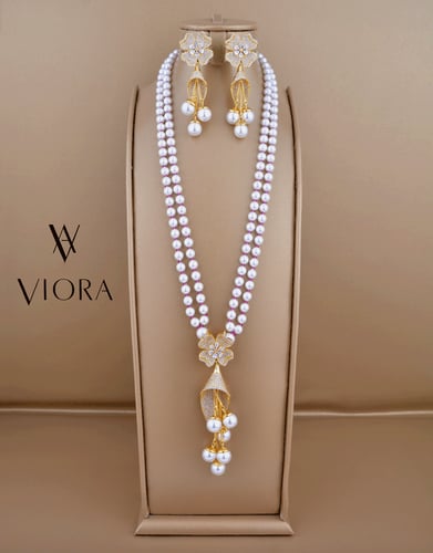 طقم طويل تصميم ألماس