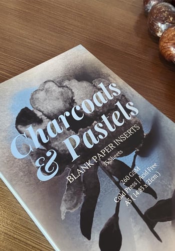 أوراق الفحم و الباستيل