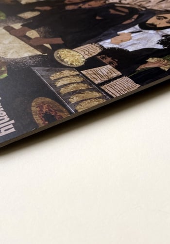 لوحة فنية للطهاة