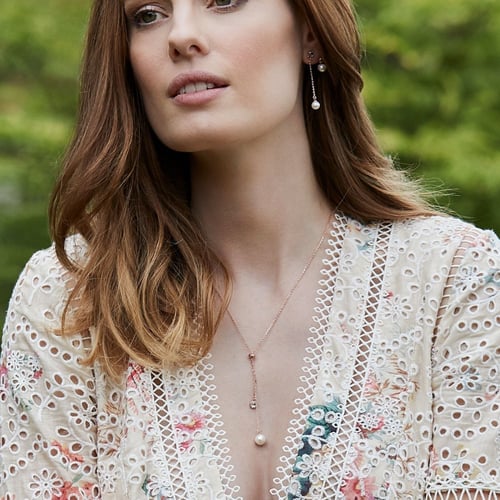 سلسال غريس، مطلي بالذهب، ذهبي، ماركة انفينيتي البر...