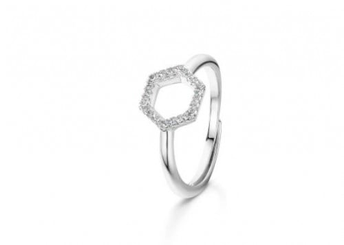 خاتم ايموجين، طلاء روديوم، ماركة انفينيتي البريطان...