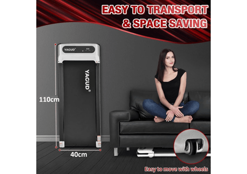 جهاز جري بقوة 1 حصان، وزن المستخدم 90 كجم، مساحة ا...