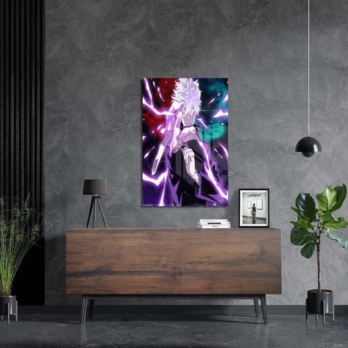 لوحة معدنية | بوستر غوجو ساتورو من أنمي جوجوتسو كا...